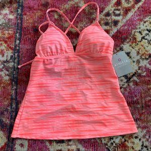 Athleta Ariel Cut Out Tankini Top Size S